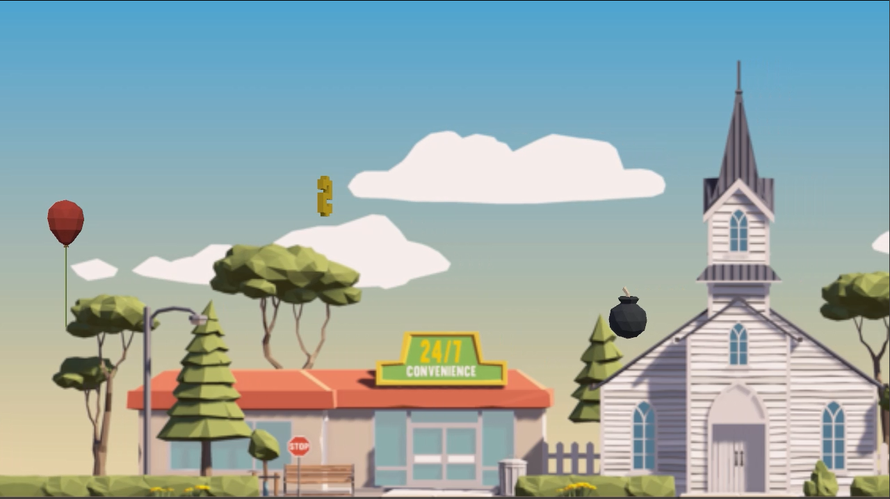 Side-Scrolling Mini Game