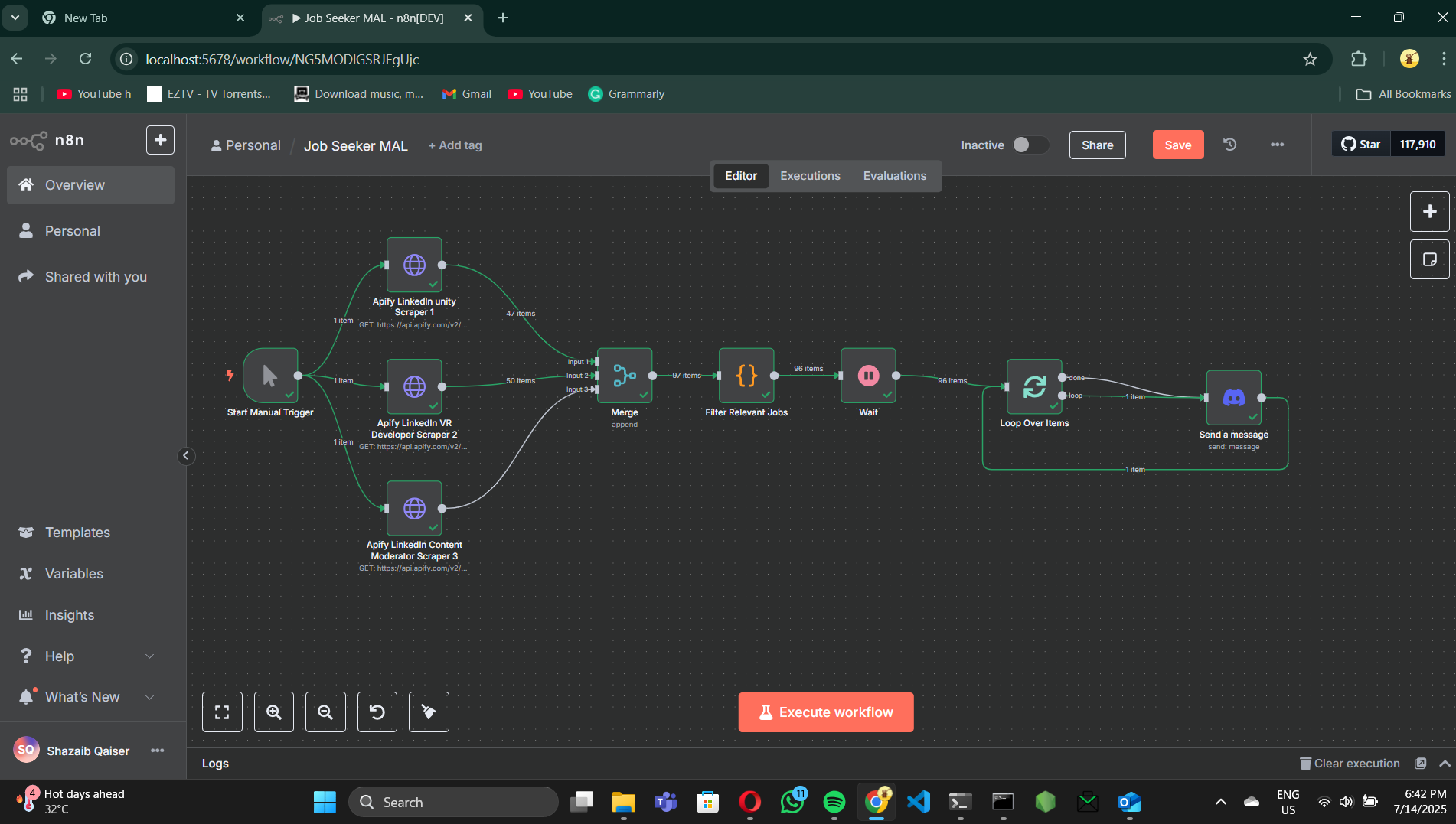 n8n automation workflows